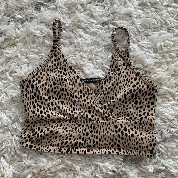 brandy melville cheetah Amara tank - Picture 3 of 3